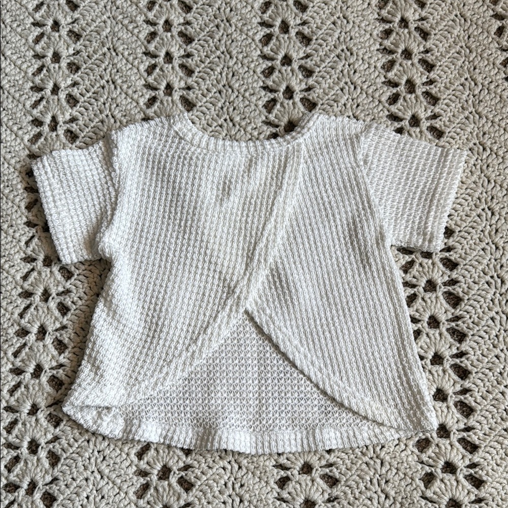 Raised by Water open back top 2T